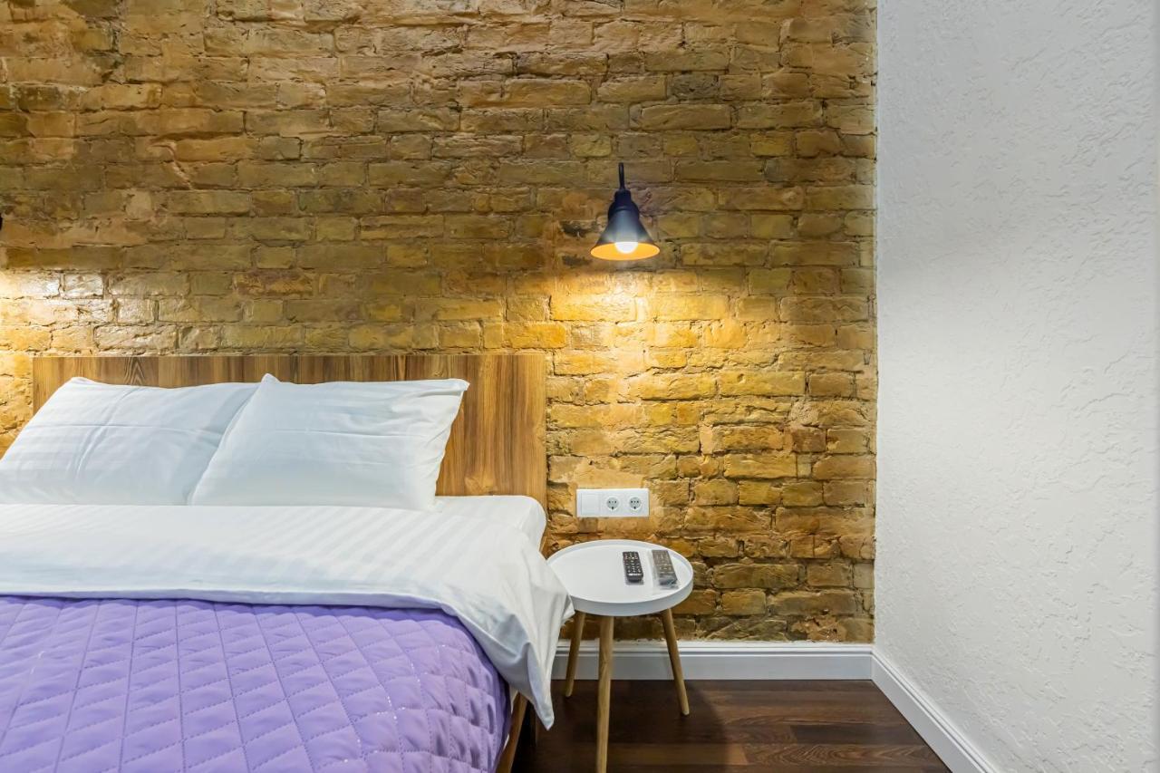 Kyiv Brown Loft Apartment Bagian luar foto