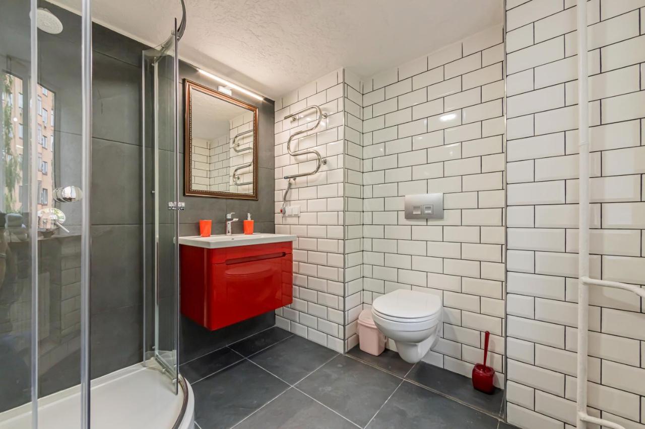 Kyiv Brown Loft Apartment Bagian luar foto
