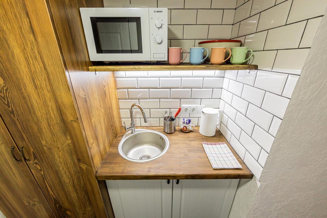 Kyiv Brown Loft Apartment Bagian luar foto