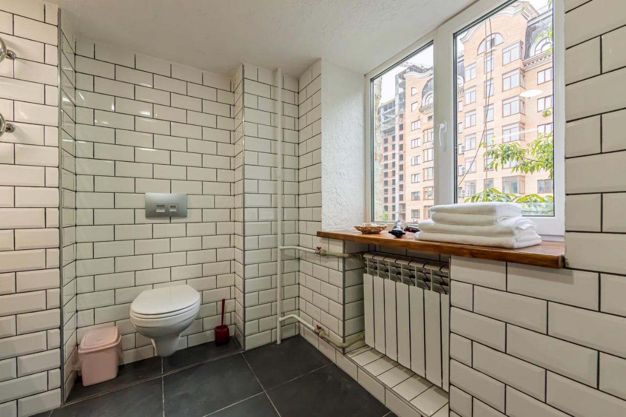 Kyiv Brown Loft Apartment Bagian luar foto